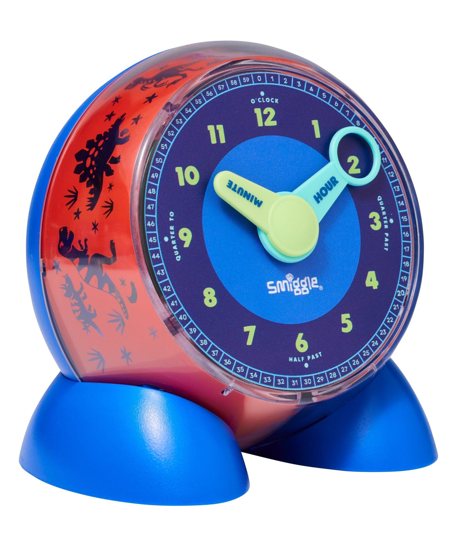 Smiggle - Movin Projektörlü Işıklı Masa Saati-Dinossi