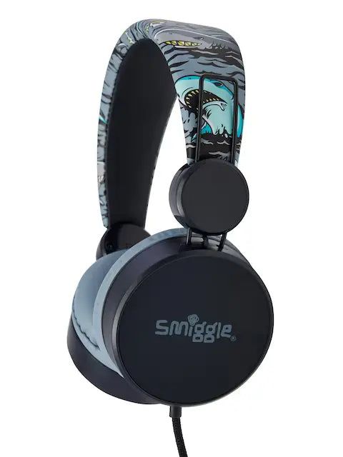 Smiggle - Wild Side Kablolu Kulaküstü Kulaklık-Dinossi