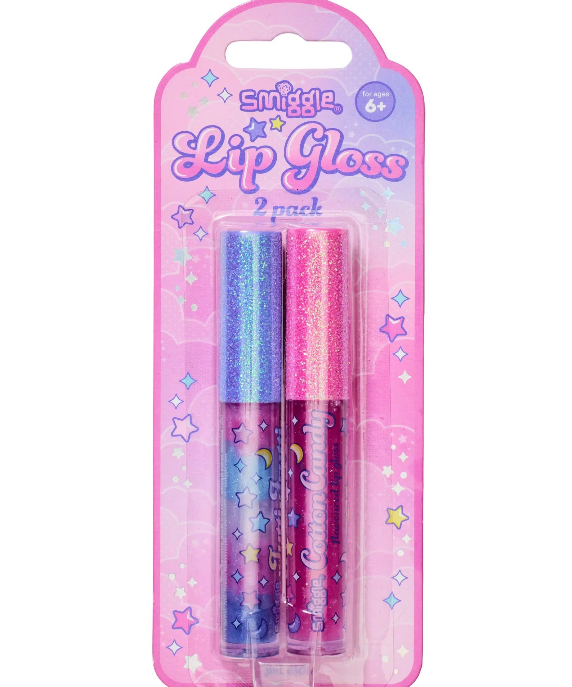 Smiggle - Çocuk 2'li Simli Dudak Parlatıcı-Dinossi