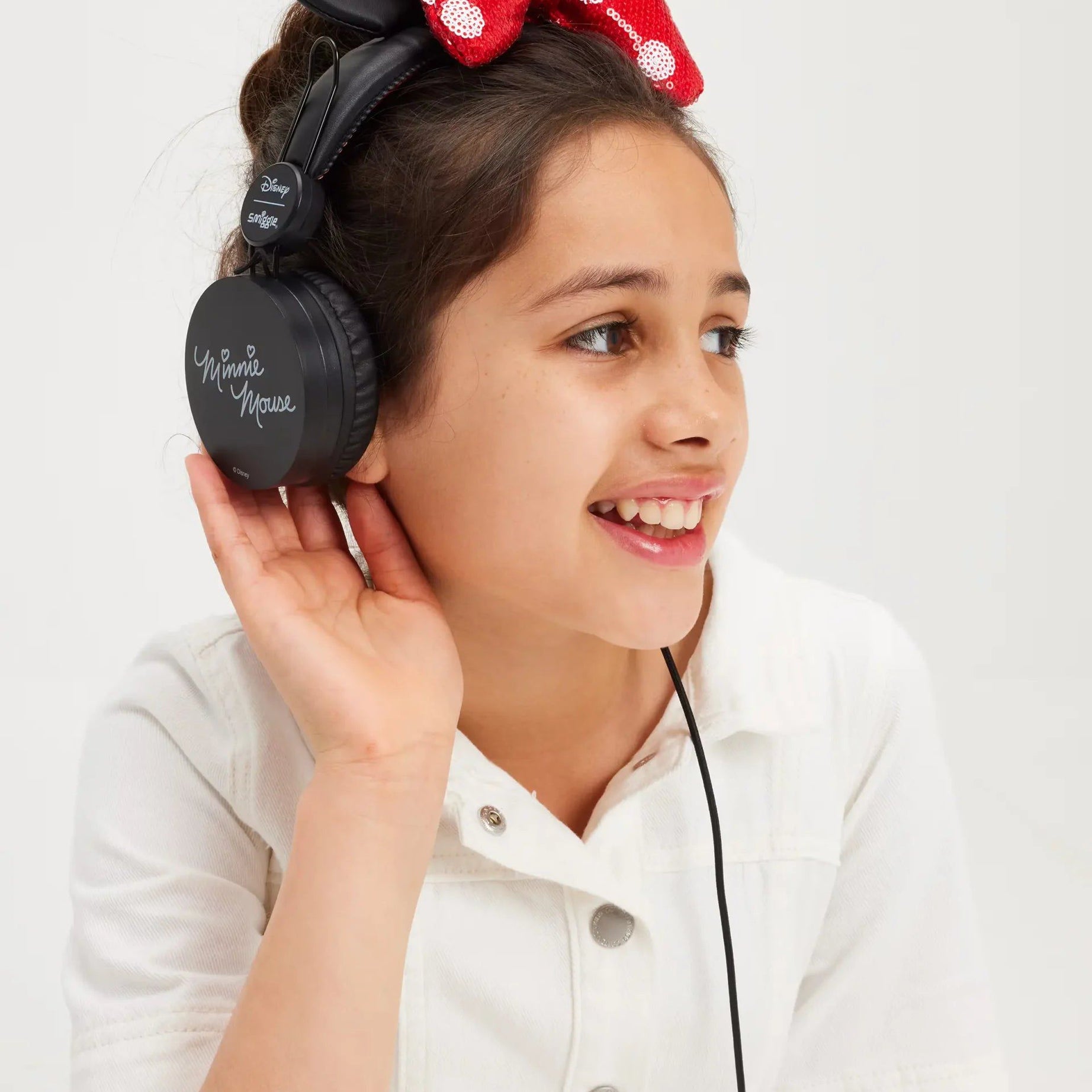 Smiggle - Disney Minnie Mouse Kulak Üstü Kulaklık-Dinossi