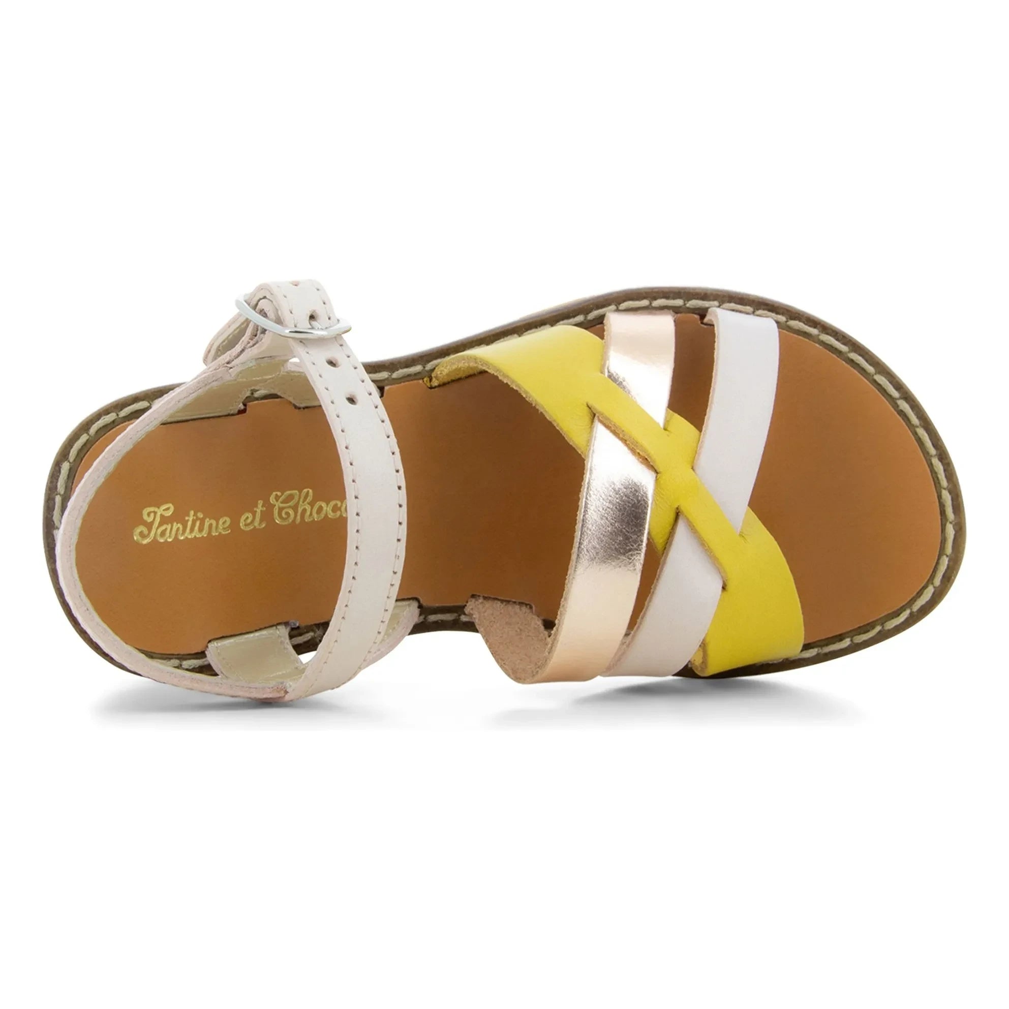 Tartine et Chocolat - Gekreuzte Sandalen | Ecru