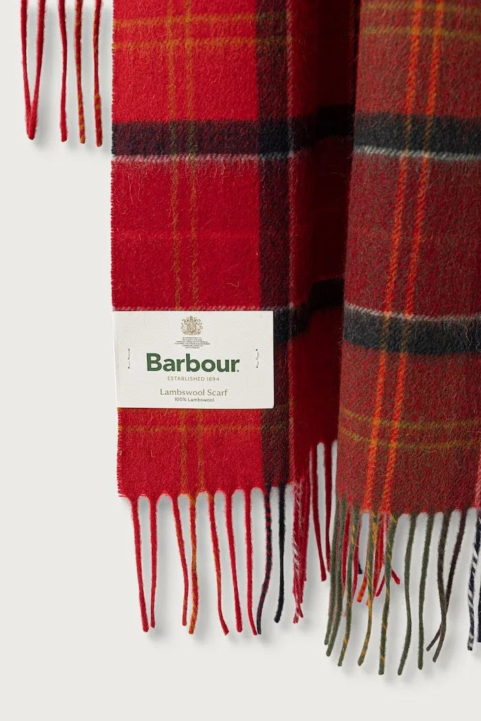 Barbour kadın yün şal