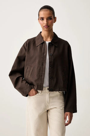 Marc O'Polo Baumwolljacke für Damen, kurz