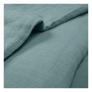 Communauté de biens - Washed Linen Duvet Cover | Sky Blue