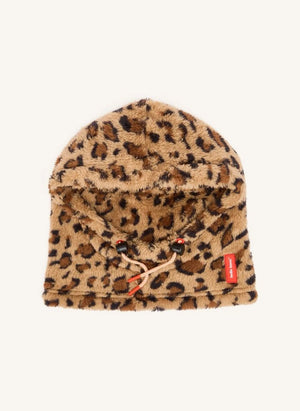 Hallo Hossy - Warmer Leoparden-Balaklava | Beige