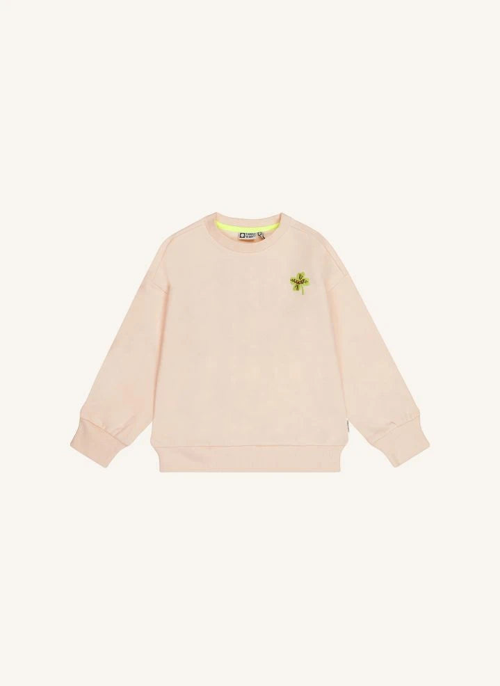 Tumble N'Dry - Leanne Organic Cotton Sweatshirt | Peach