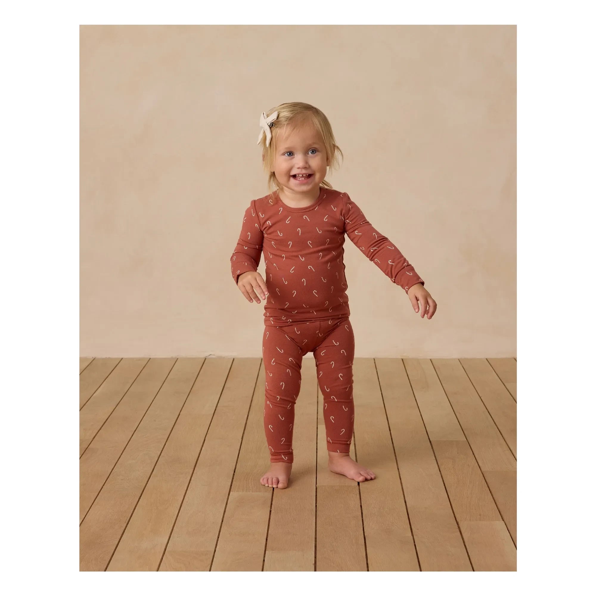 Quincy Mae - Rouge Brun Pijama Seti