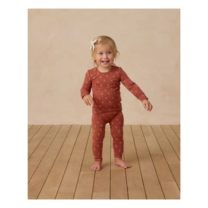 Quincy Mae - Rouge Brun Pijama Seti