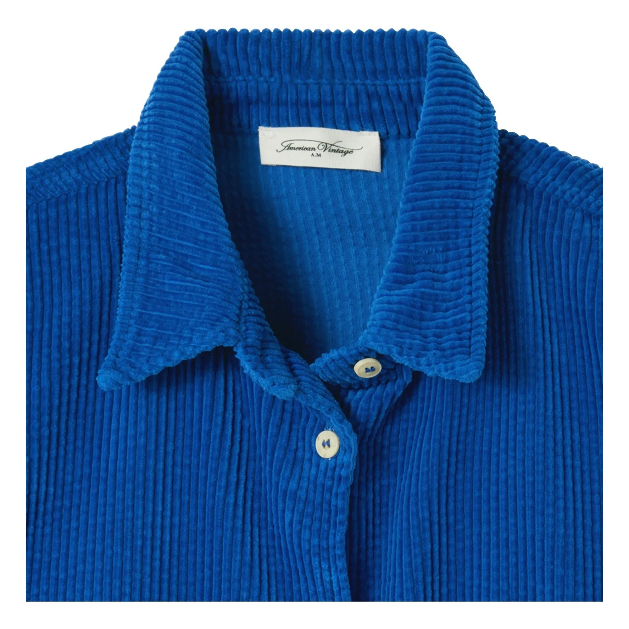 American Vintage - Padow Baumwollhemd | Blau
