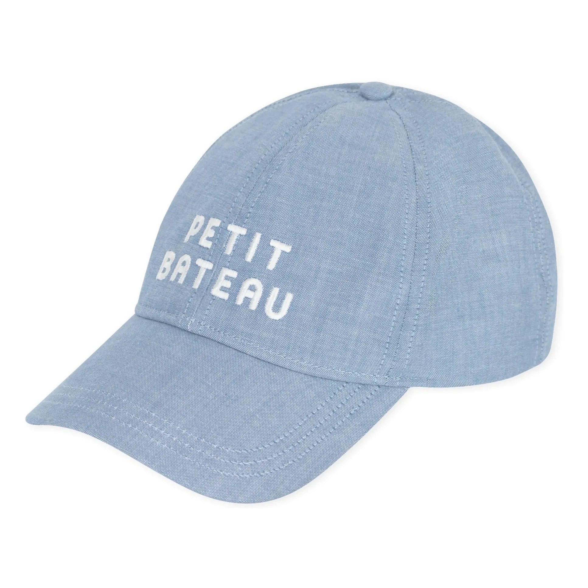 Petit Bateau - Petit Bateau Denim Şapka | Mavi