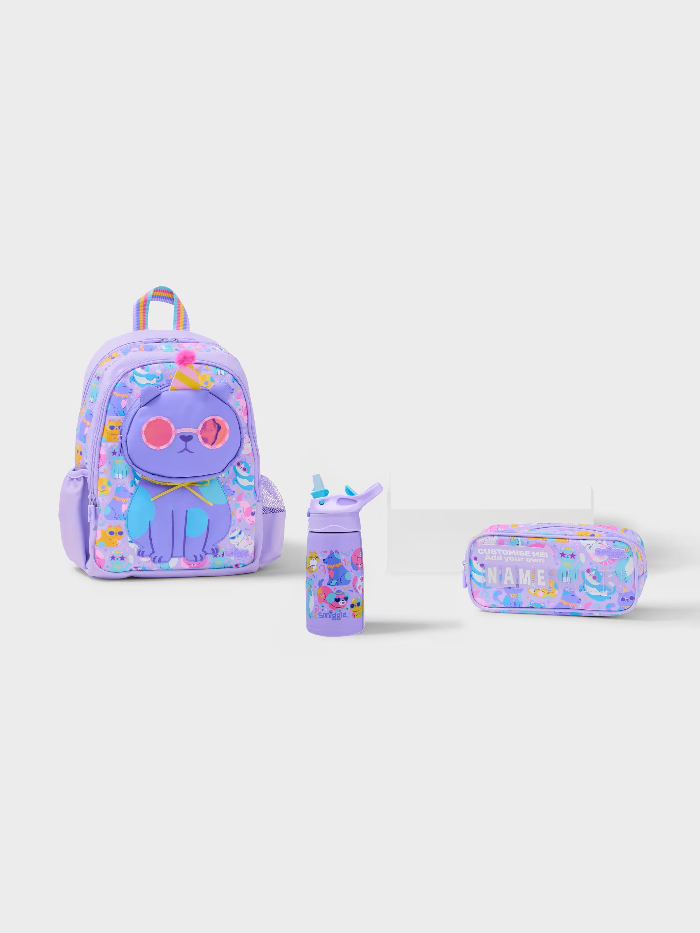 Smiggle - Play Time 3'lü Anaokulu ve Kreş Çanta Seti