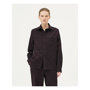 Noyoco - Ottawa Organik Pamuklu Overshirt | Koyu gri