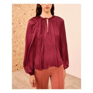 Ulla Johnson - Electra bluz | Bordo