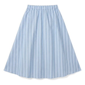 Finger in the nose - Striped Lina Skirt | Steel