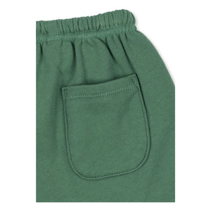 Konges Sløjd - Spotty Sweat Shorts Bio-Baumwolle Uni | Grün