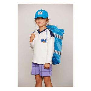 Mini Rodini - Ping-Pong-Mütze aus recycelter Faser | Blau