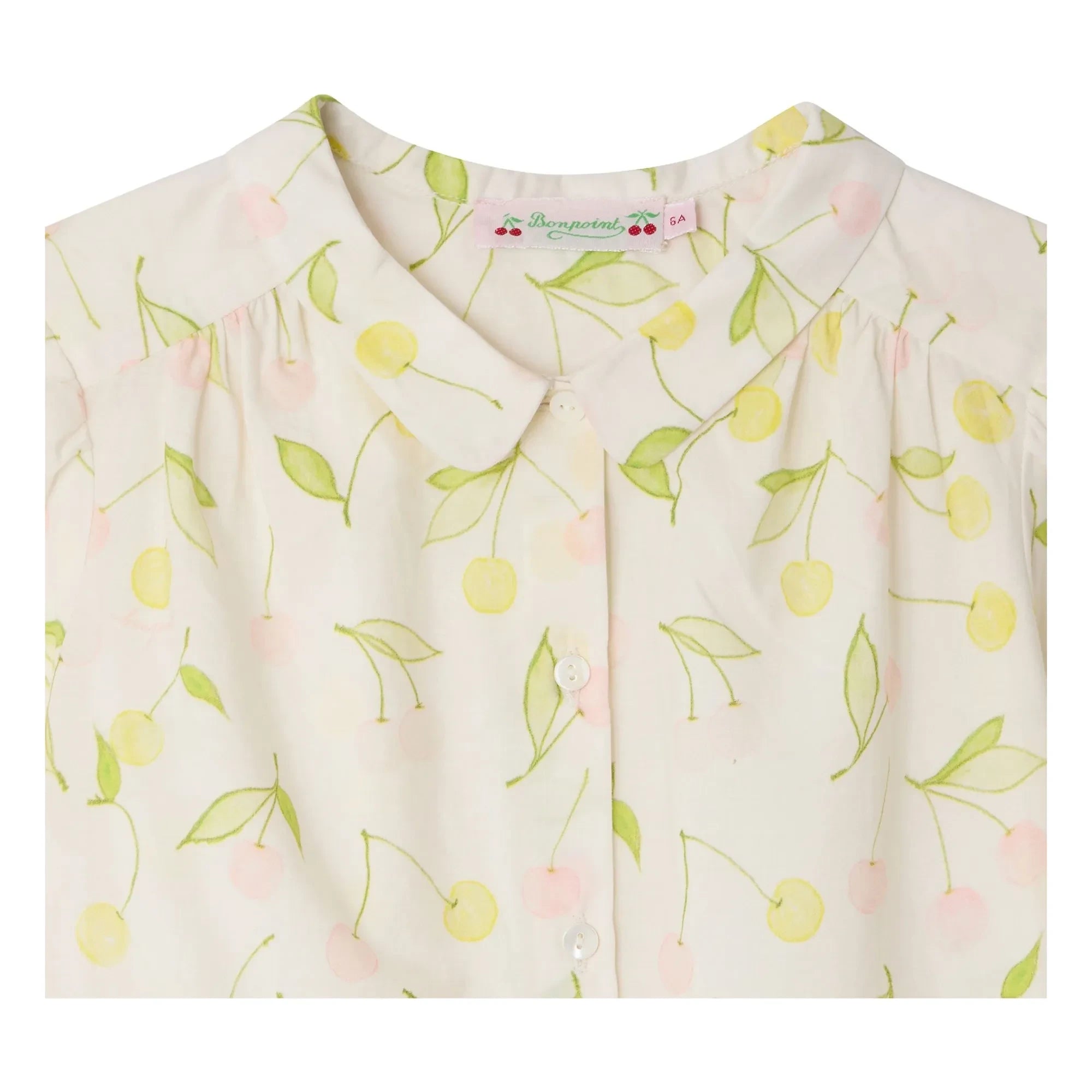 Bonpoint - Adele Organic Cotton Poplin Shirt | Ecru