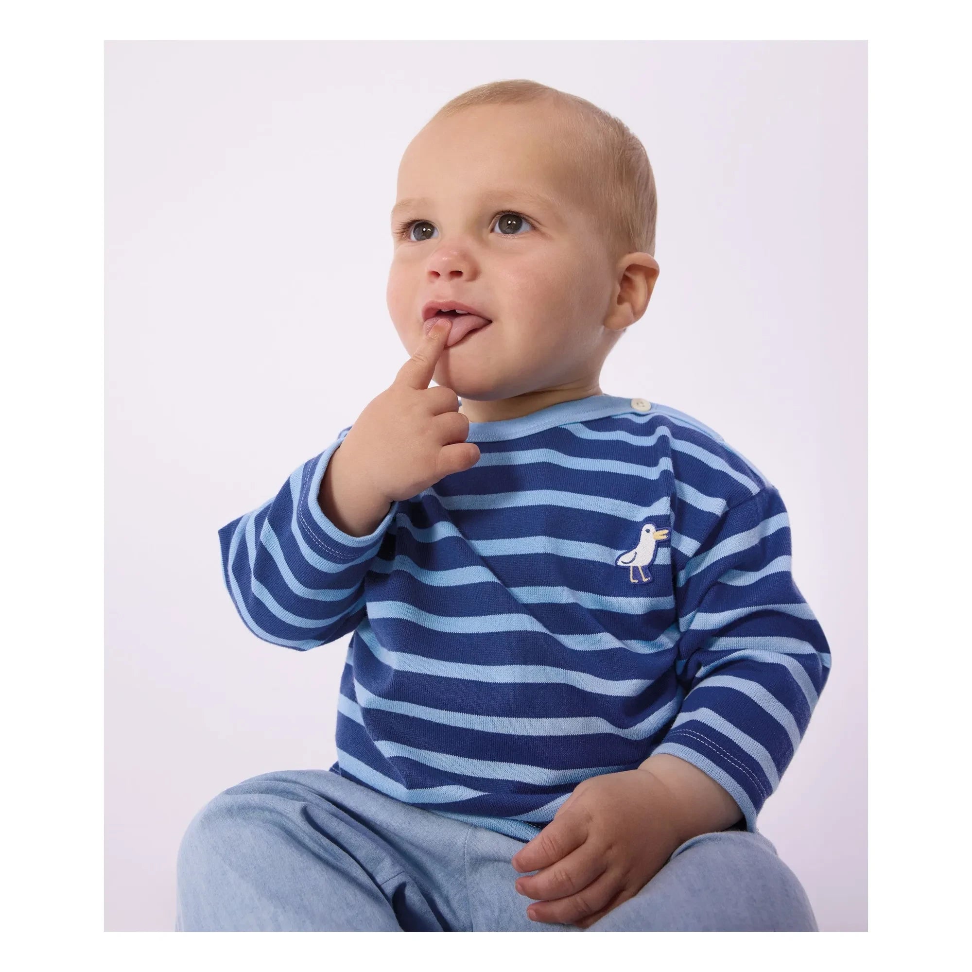 Petit Bateau - Seagull Tişört | Mavi