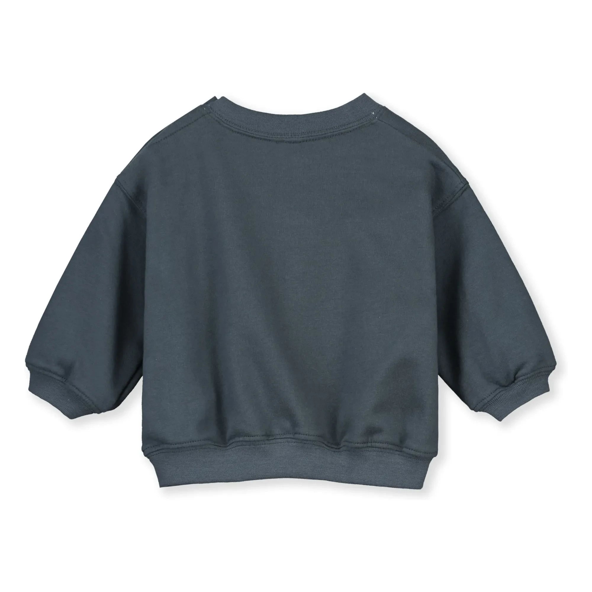 Gray Label – Mini Bio-Baumwoll-Sweatshirt | Grau-Blau