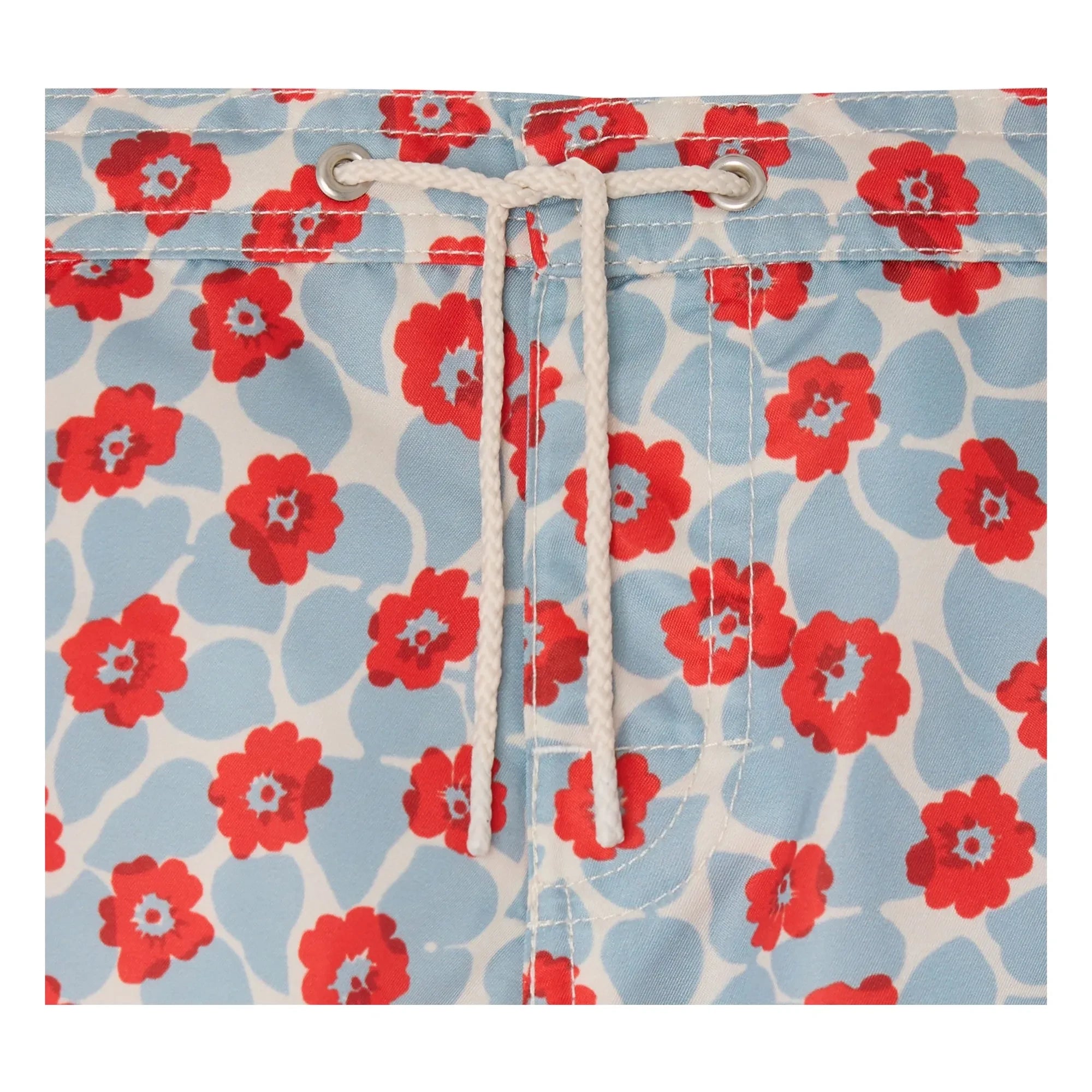 Bonpoint - Ariel Fleuri Recycled Fiber Swim Shorts | Light Blue