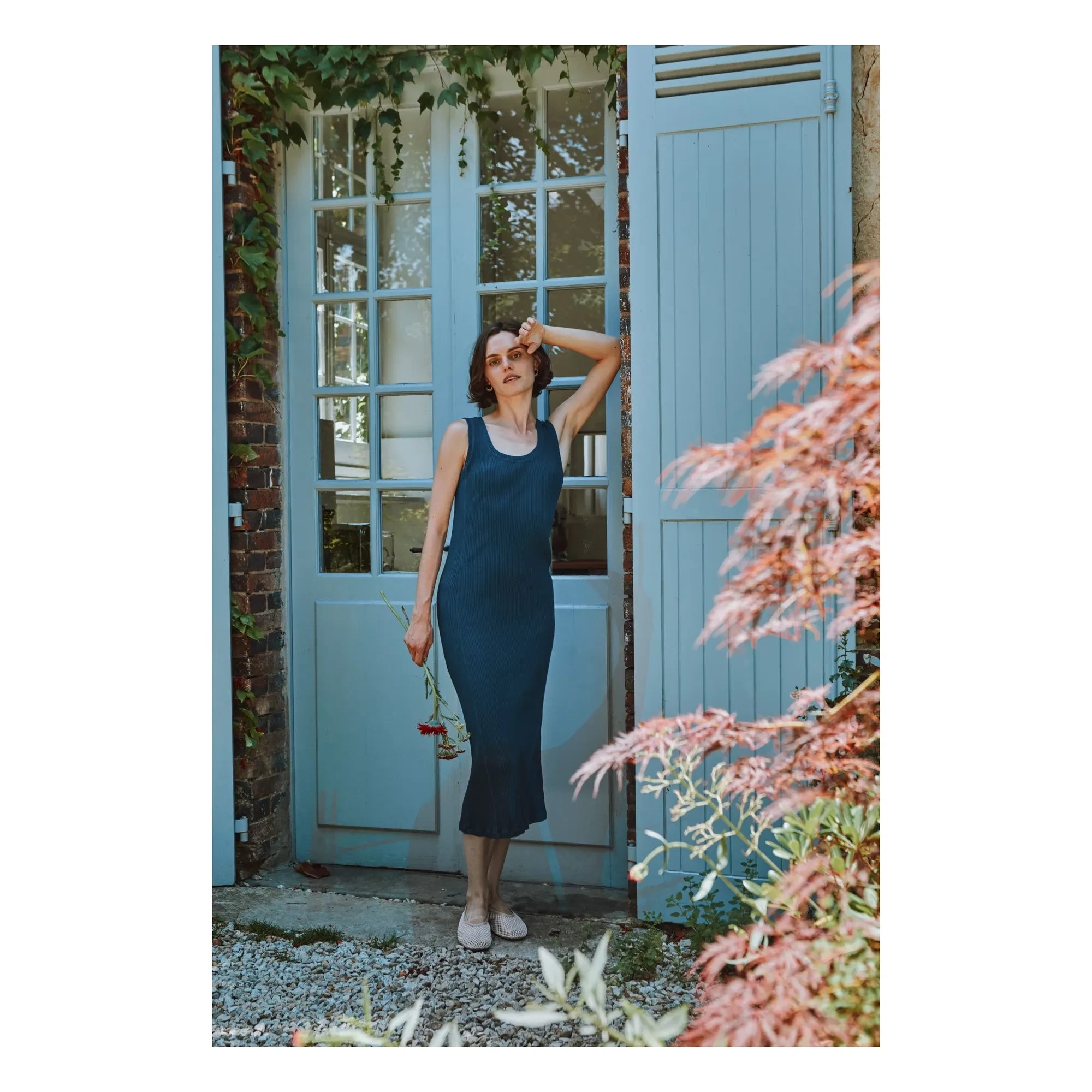 Poudre Organic - Féve elbise | Lacivert