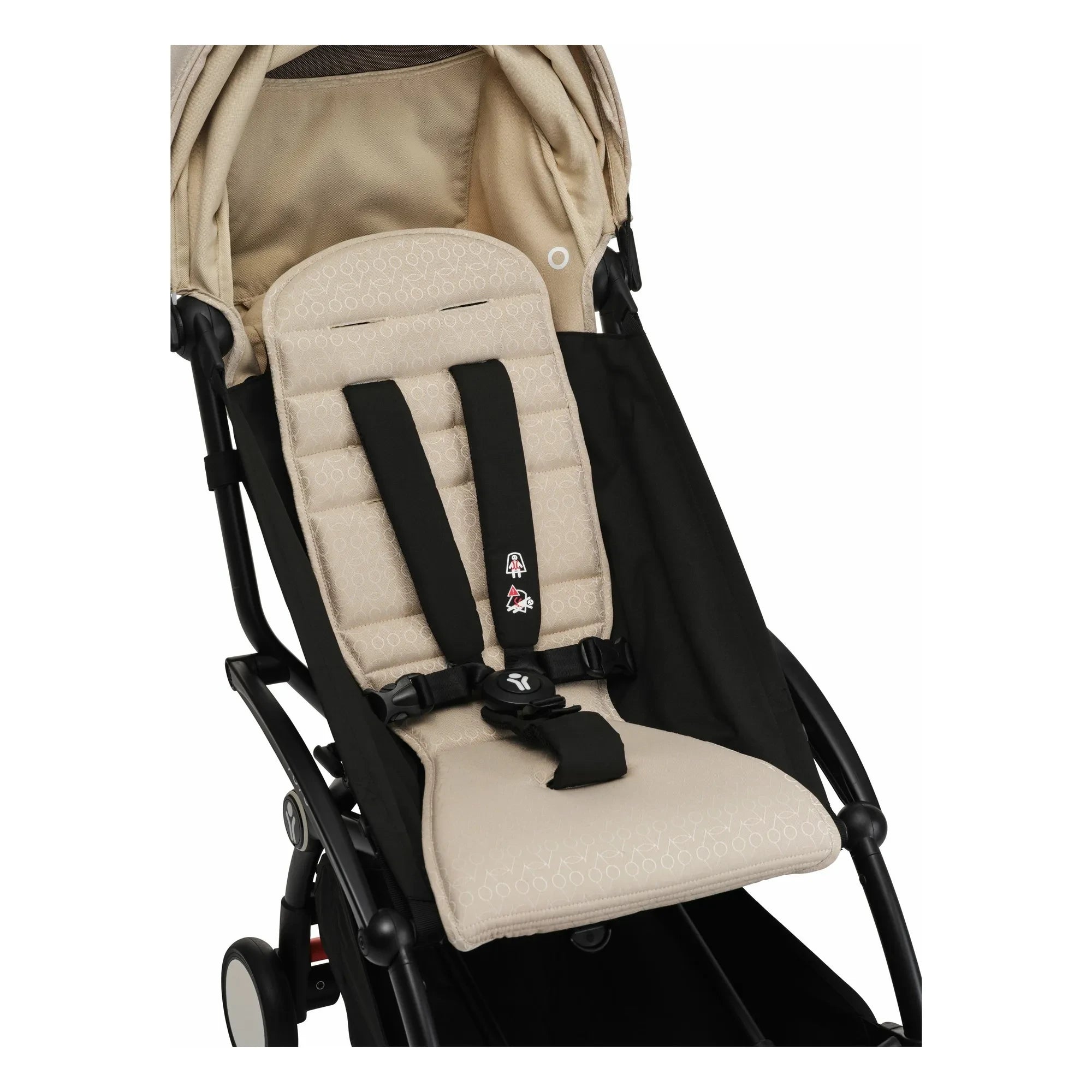 Stokke® - YOYO³ Bonpoint 6+ Bebek Arabası Siyah çerçeve | Bej