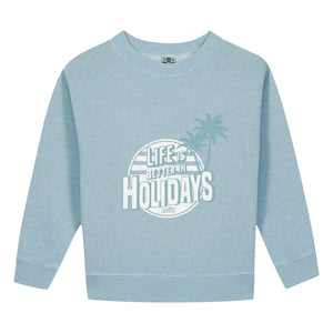 Bonton - Sweat Smile Holidays | Hellblau