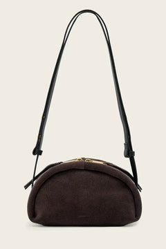 AllSaints ROSALIE kadın süet crossbody çanta