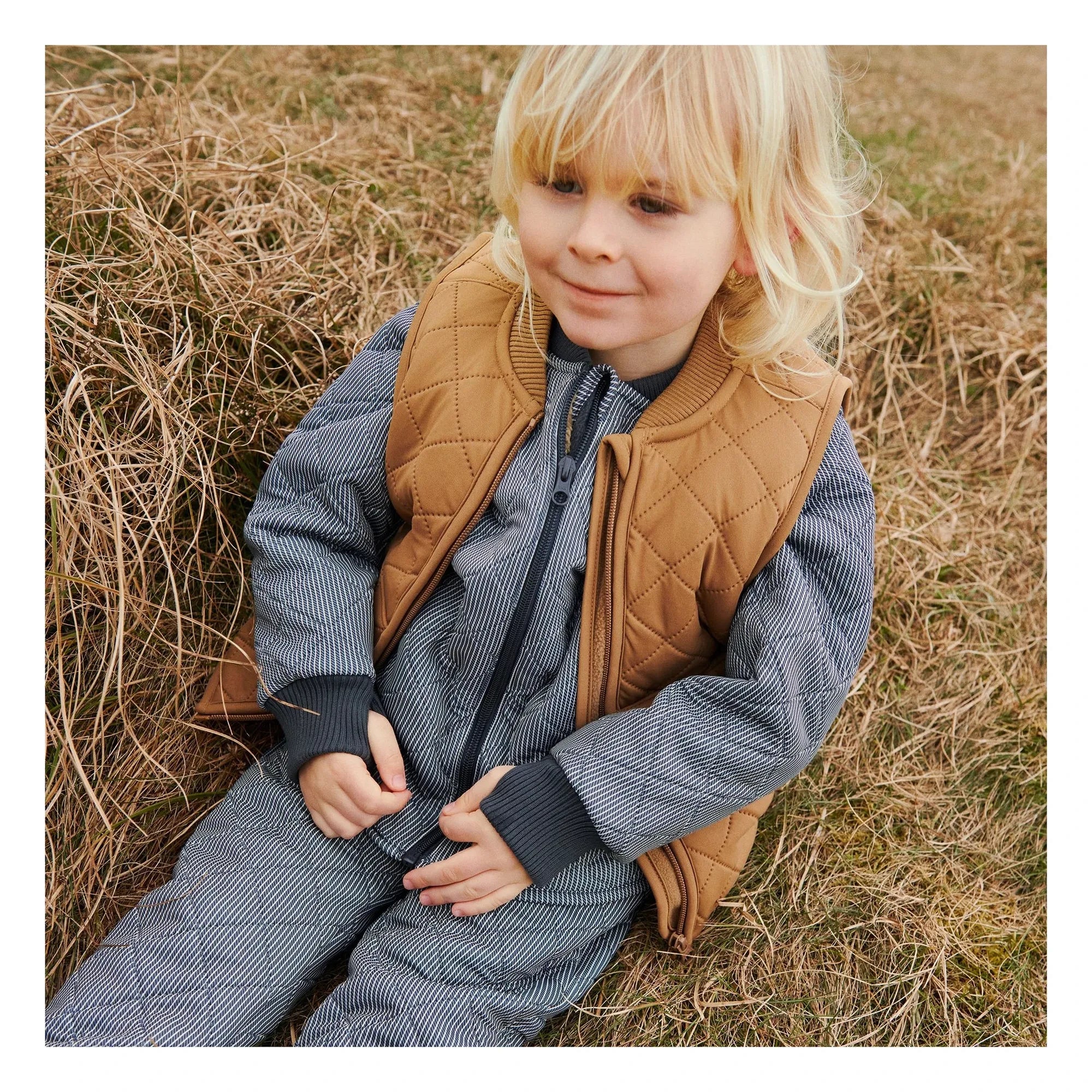 Wheat - Benni Recycelte Faser Thermo Jacke | Ink