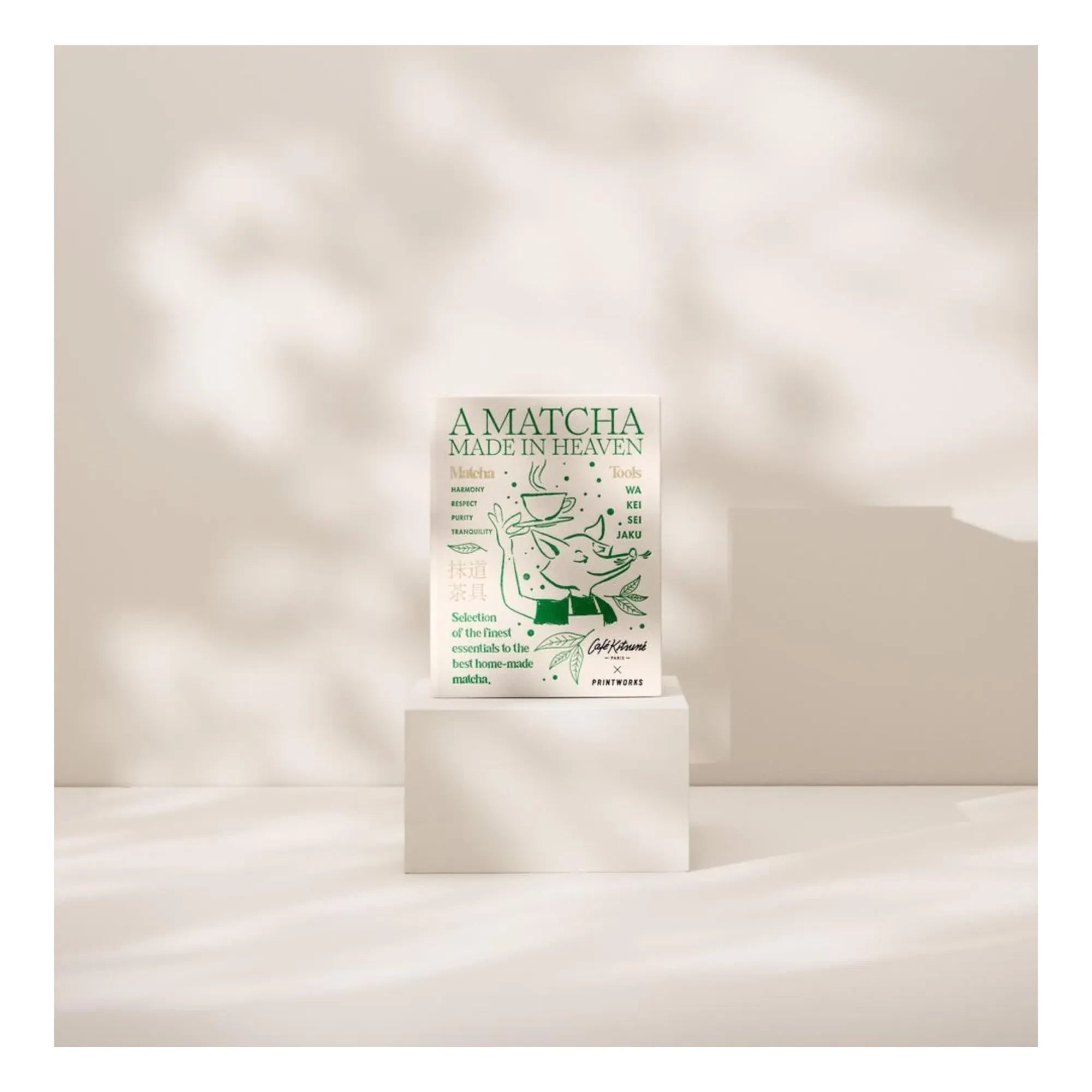 PrintWorks – Matcha Accessoire-Set – Printworks x Café Kitsuné