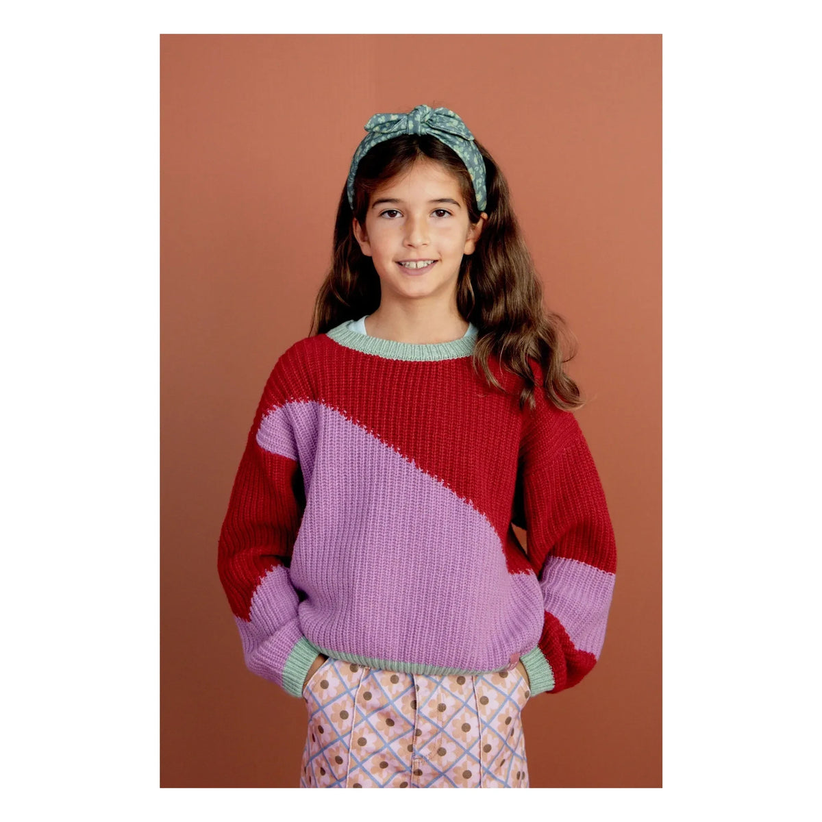Favorite People - Little Sister Wool and Cashmere Sweater | Red