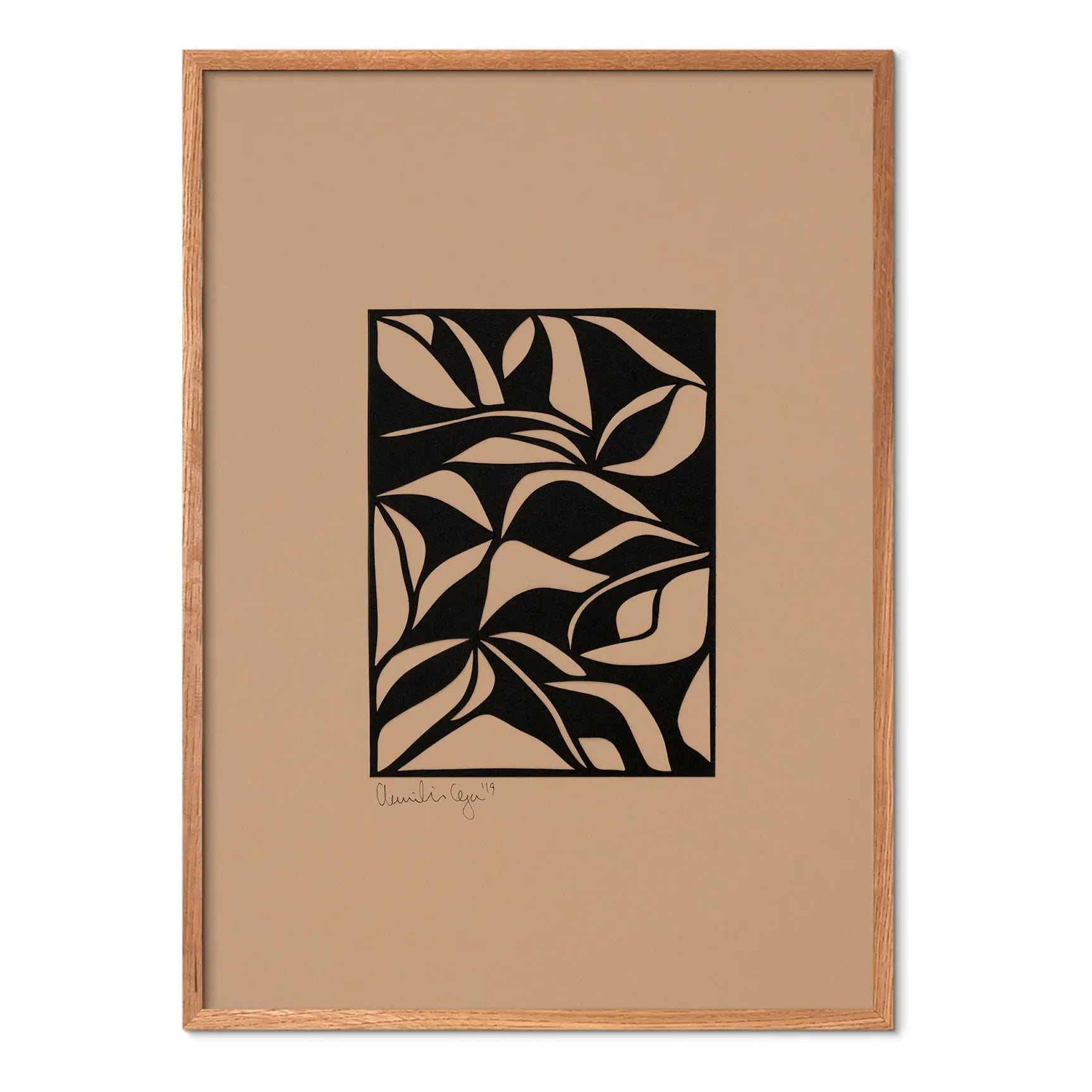 Poster and Frame - Leaves No. 1 Poster - The Poster Club - Çerçevesiz