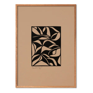 Poster and Frame - Leaves No. 1 Poster - The Poster Club - Çerçevesiz