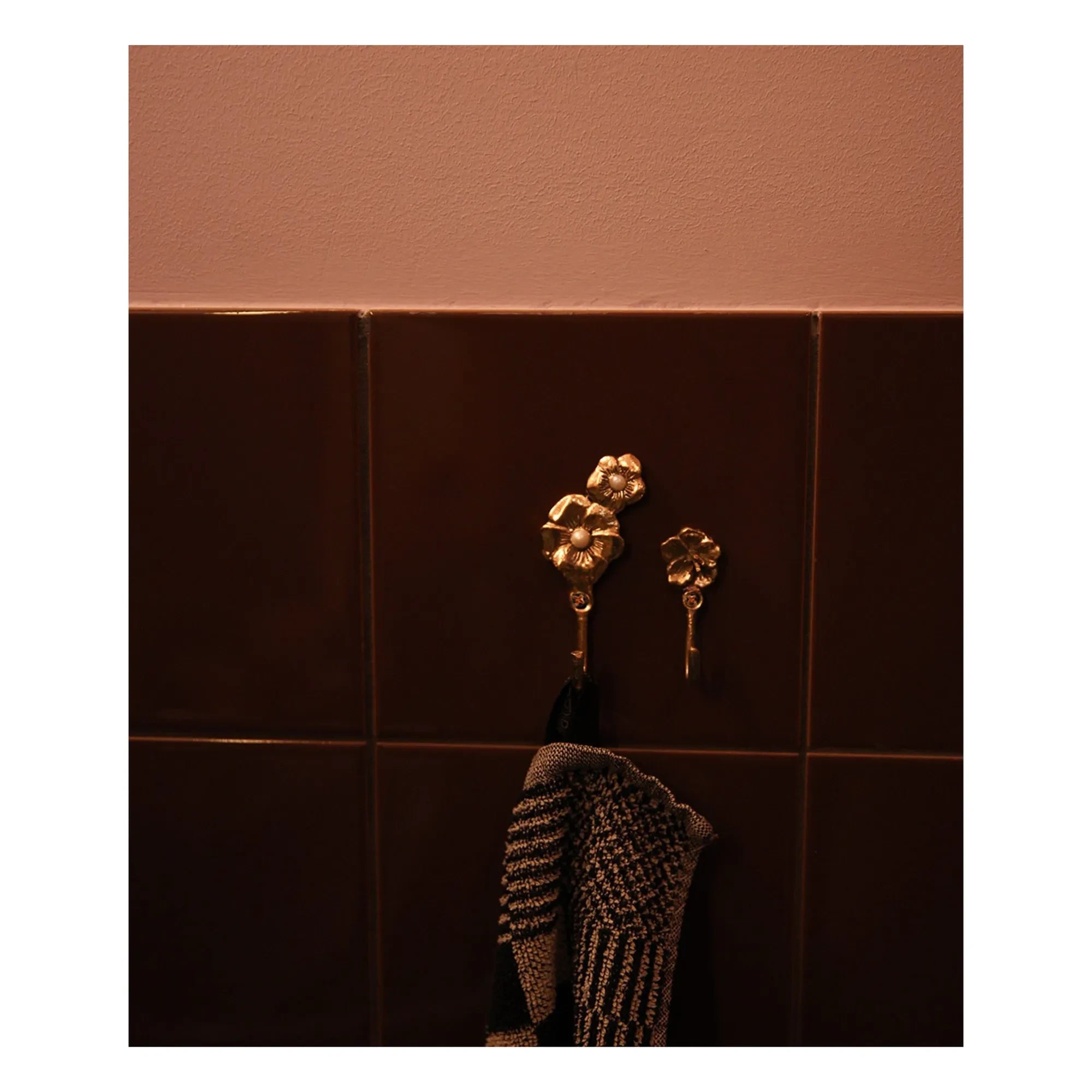 Doing Goods - Maisie Flower Hanger Hook | Brass