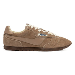 Autry - Windspin Low Wildleder und Leder Sneakers | Hellbraun