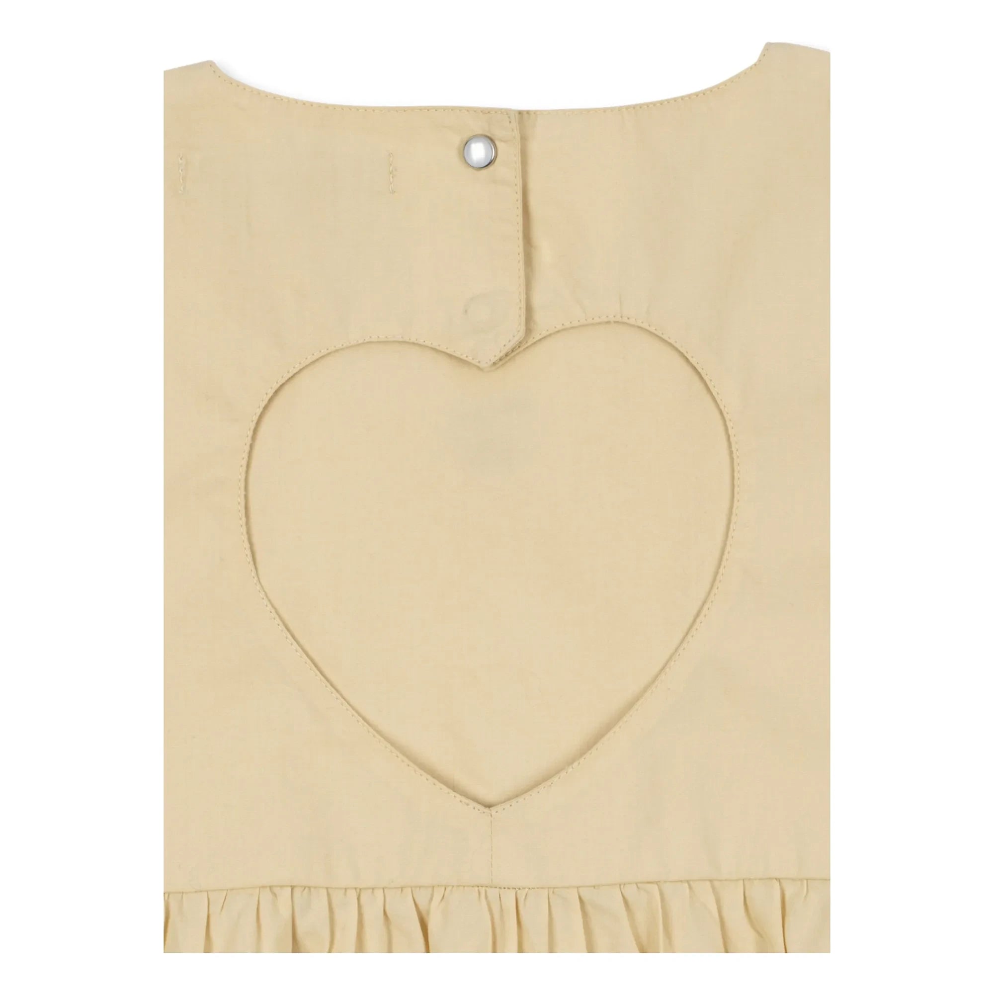 Konges Sløjd - Open-back dress Hearly Organic cotton | Beige
