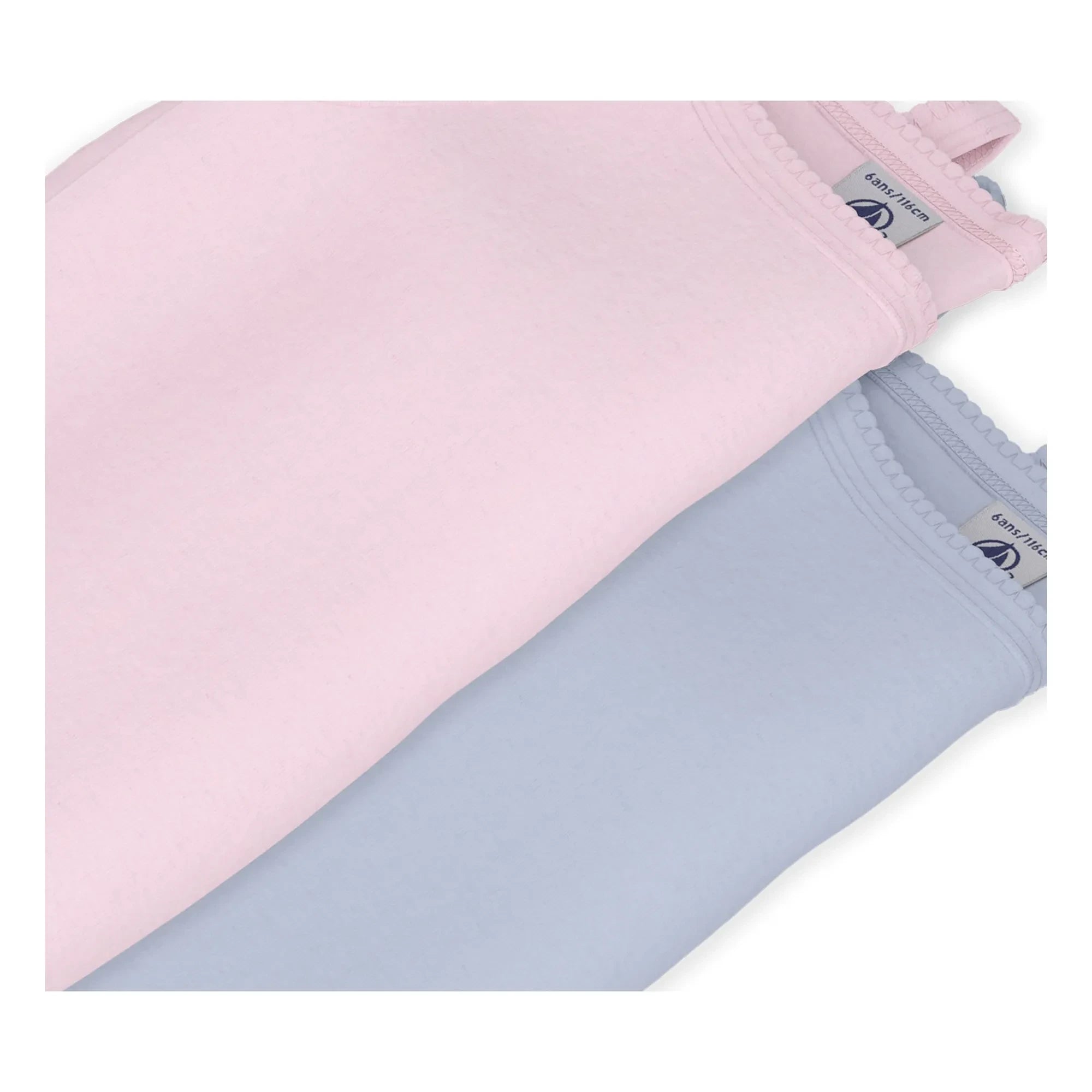Petit Bateau - Batch 2 Punkt Cocotte Unterhemden | Rosa