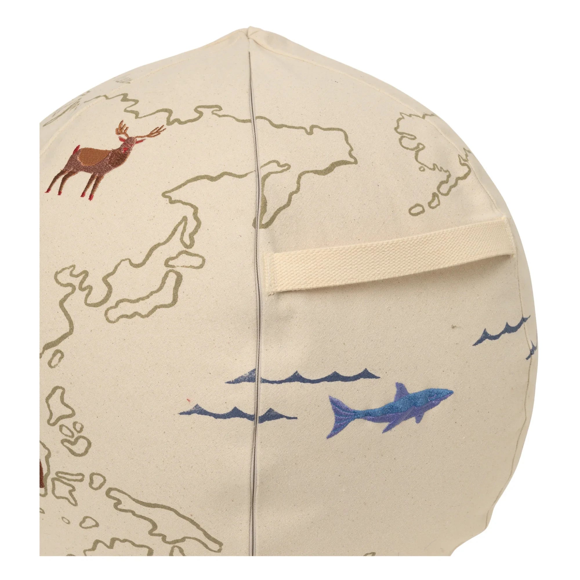 Ferm Living Kids - World Pouffe