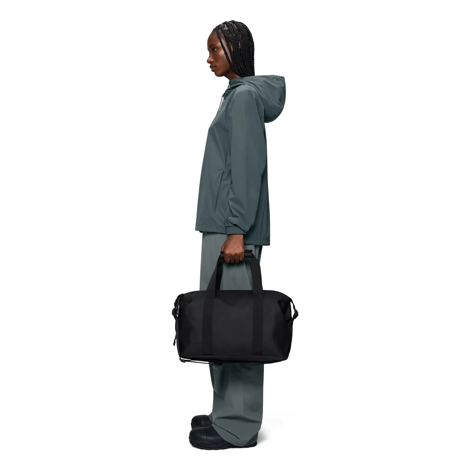 Rains - Hilo W3 Small Weekend Bag | Schwarz
