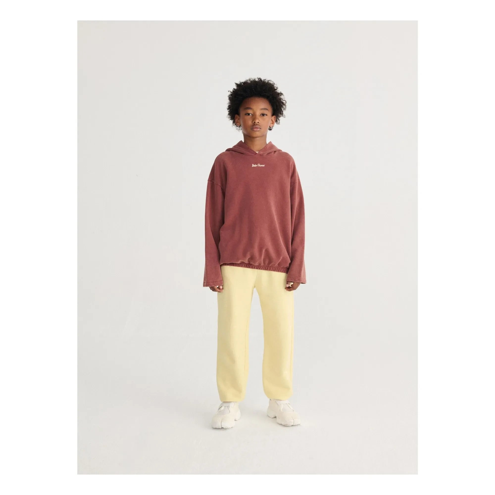 Bobo Choses - Bobo Choses Organik Pamuklu Hoodie | Kahverengi