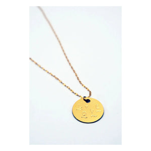 Adorabili - Big Love Medaillon | Gold