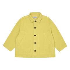 Main Story - Organik Pamuklu Kadife Overshirt | Sarı