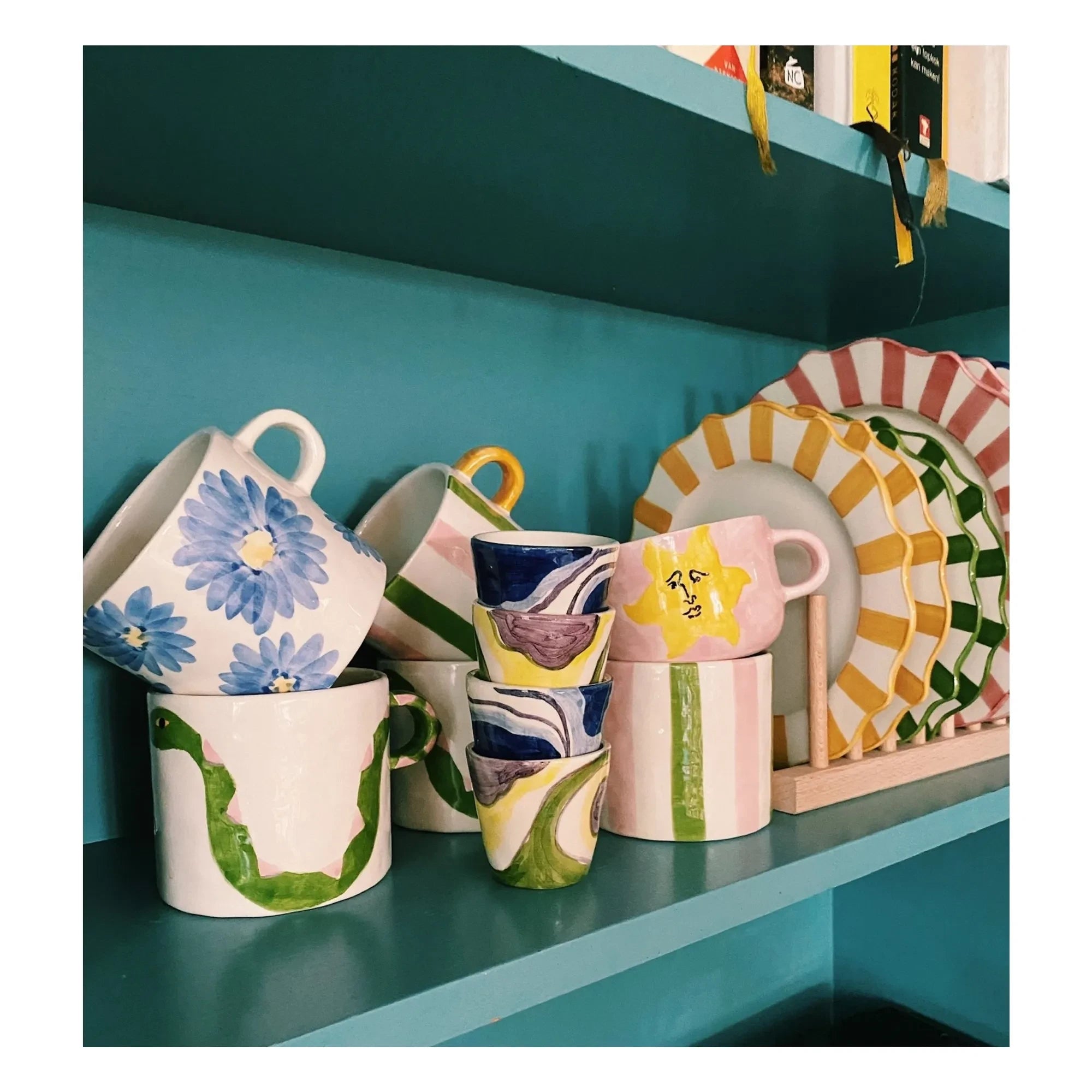 Anna + Nina - Psychedelische Tasse