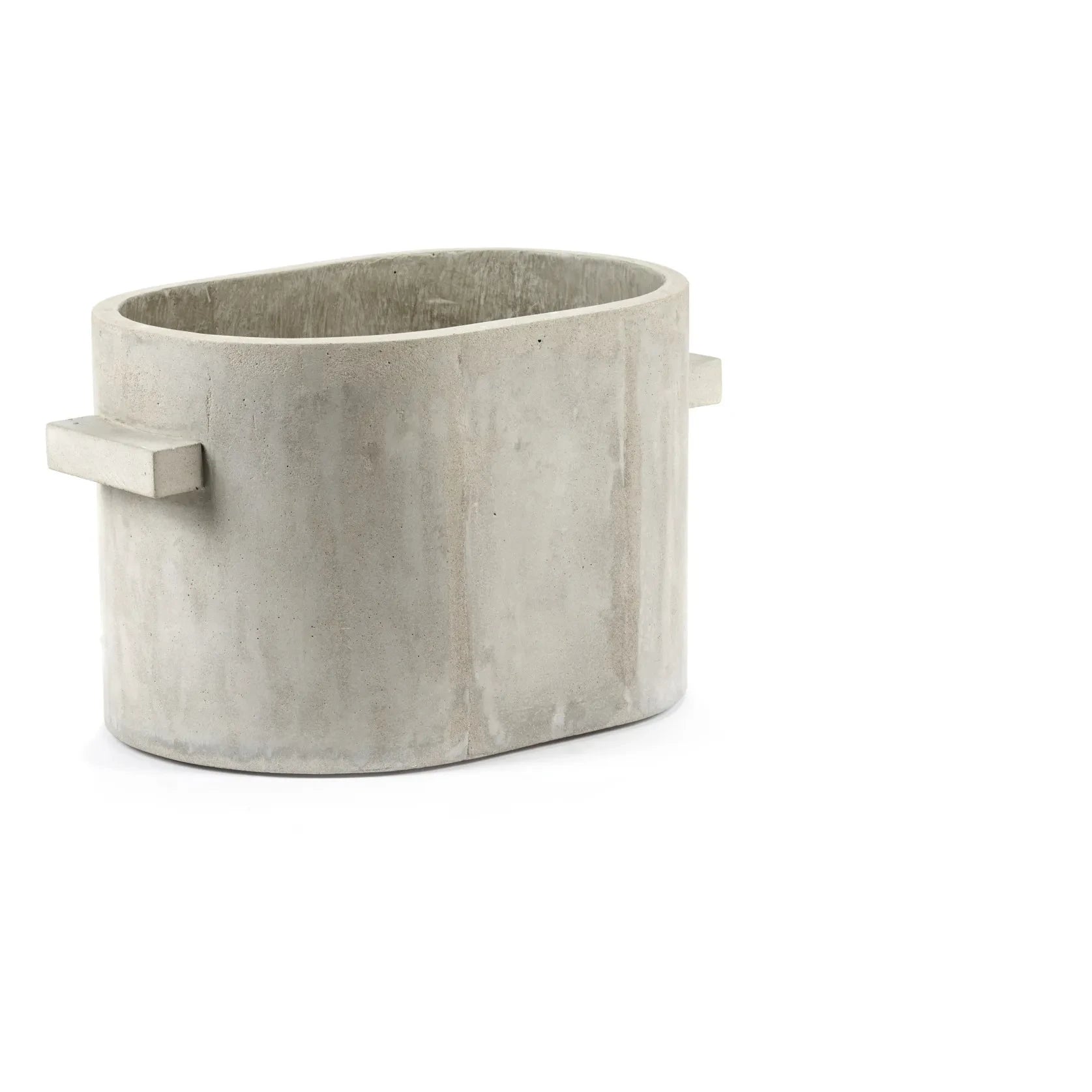 Serax - Oval beton saksı | Gri