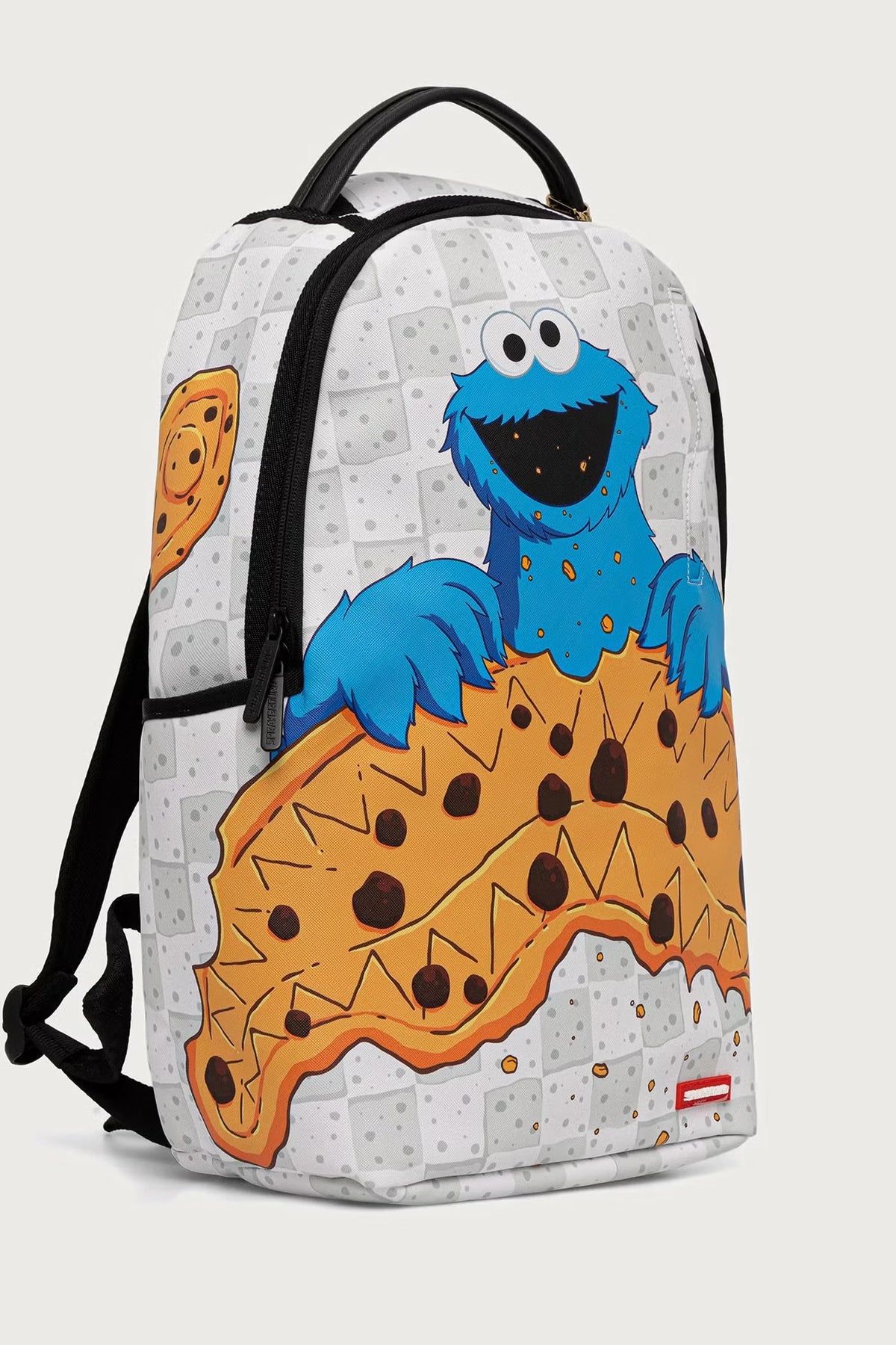 Sprayground - Susam Sokağı Kurabiye Canavarı Beyaz Sırt Çantası 910B9124NSZ