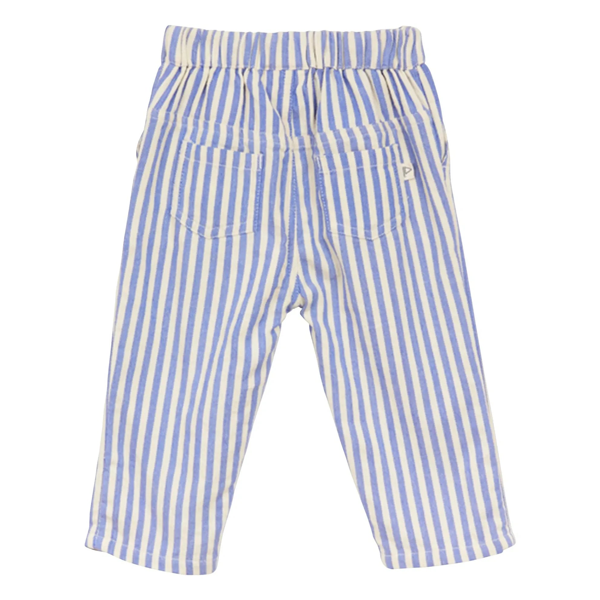 Arsène et Les Pipelettes – Gestreifte Jeans | Himmelblau