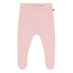Petit Bateau - Yünlü Fileli Ayaklı Tayt | Pembe