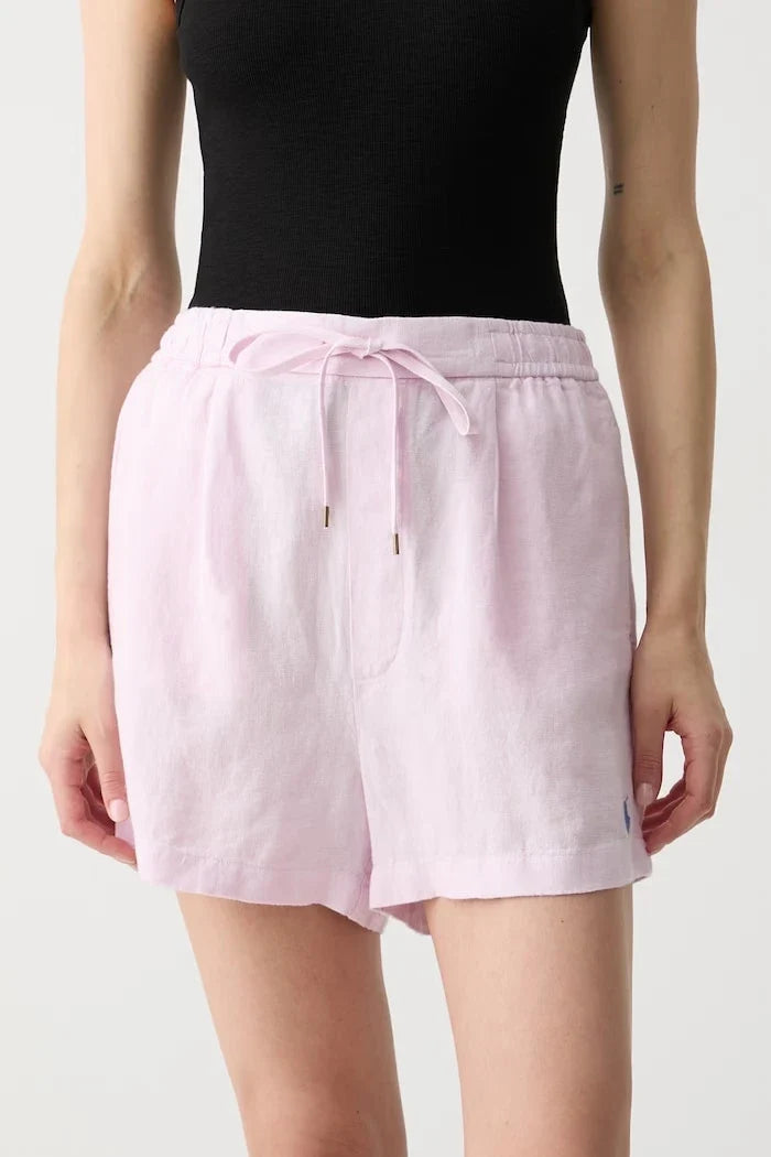 Polo Ralph Lauren kadın keten şort LINEN-WVN-SHORTS