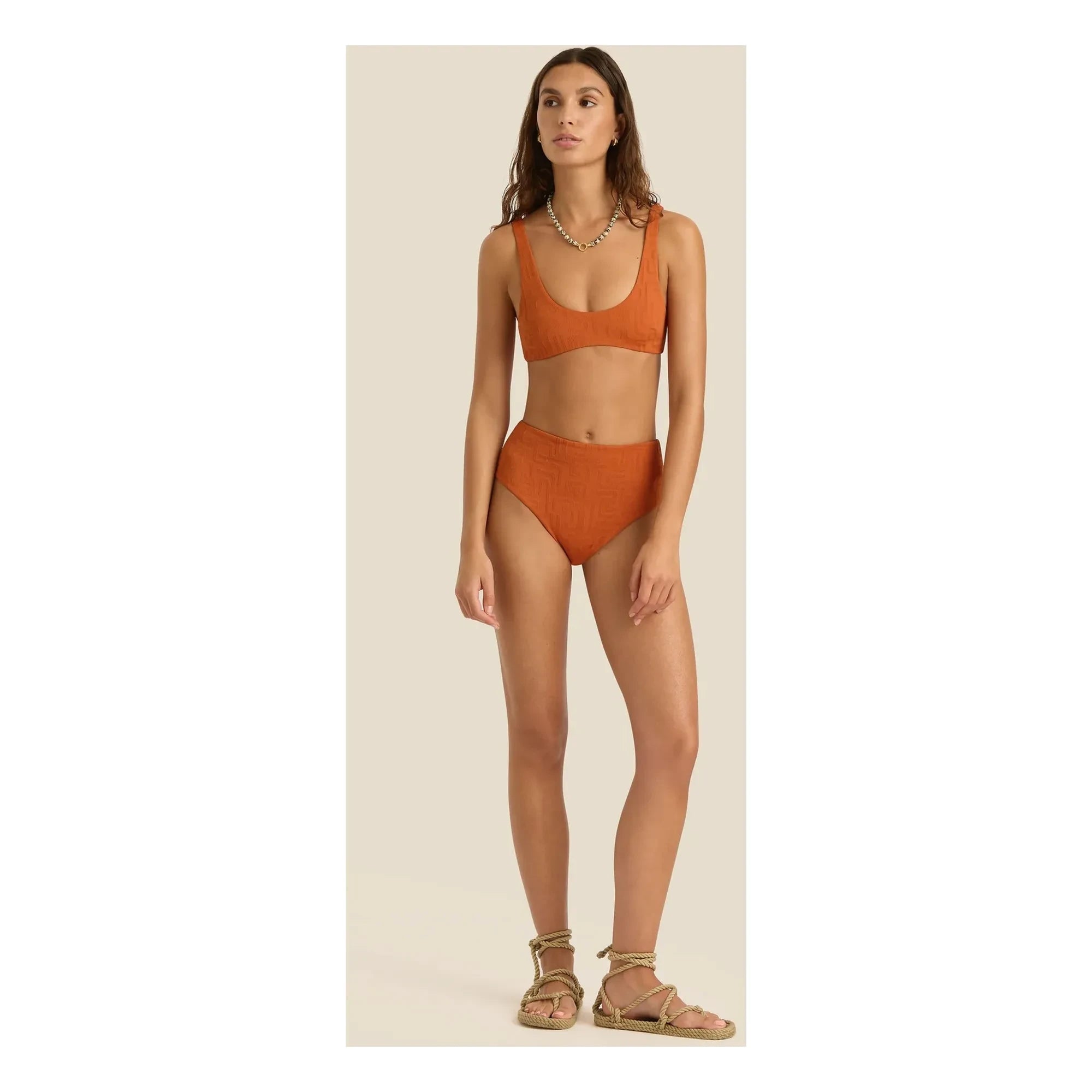 Soleil Soleil - June bikini altı | Terracotta