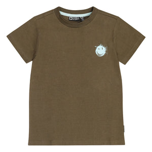 Tumble N'Dry - Geri Dönüşümlü pamuklu Surface T-Shirt | Haki kahverengi